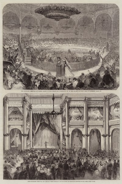 The Schiller Festival by Jean Adolphe Beauce